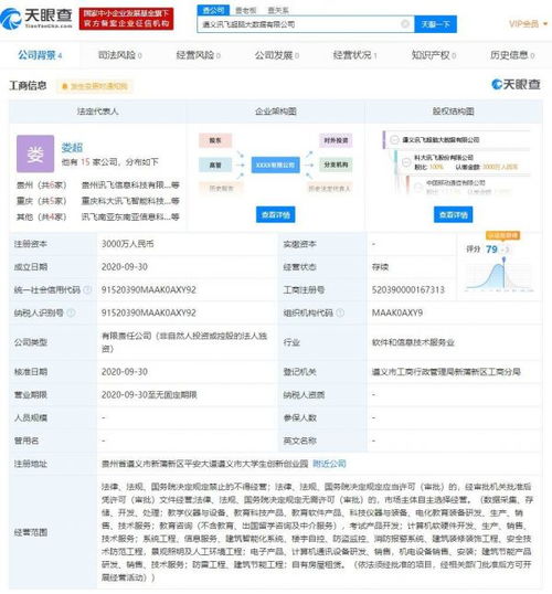 科大訊飛布局西南 遵義成立大數(shù)據(jù)子公司，注冊(cè)資本3000萬拓展智能廣告新賽道